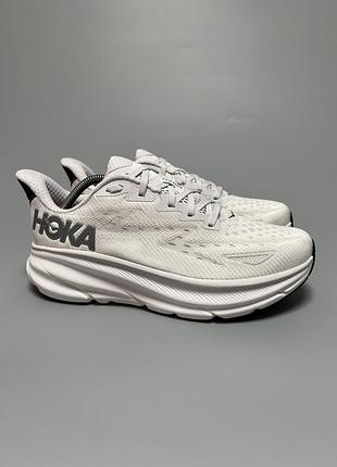 Кросівки для комфортної ходьби бігу тренувань hoka one one clifton 9 оригінал 1127895 ncsw