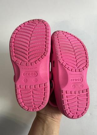 Дитячі сабо для дівчинки crocs 6