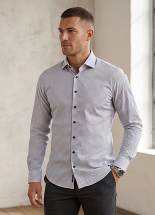 Сорочка\рубашка navyboot slim fit textured shirt