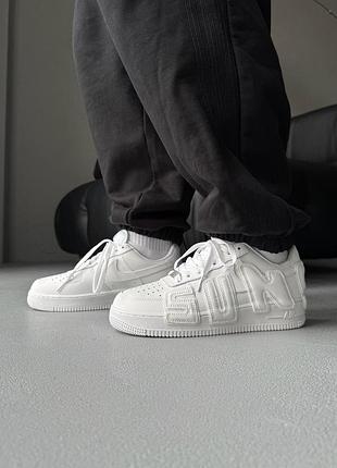 Женские летние кроссовки nike air force 1 low cactus plant flea market white