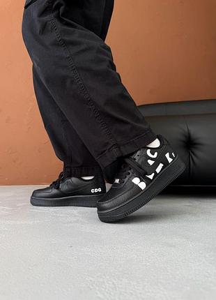 Чоловічі літні кросівки nike air force 1 low retro sp х comme des garçons