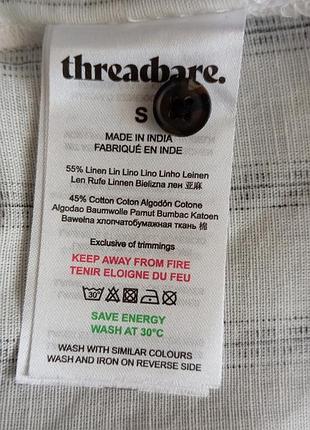 Сорочка threadbare (льон, котон). 8