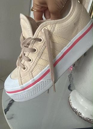 Дитячі кросівки adidas originals nizza platform