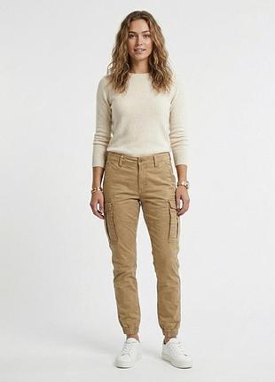 Дуже круті, оригінальні жіночі карго штани women’s g-star raw rovic trainer cargo pants brown