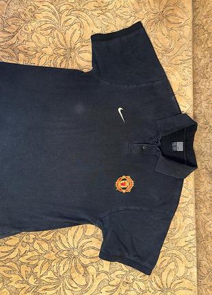 Футболка-поло nike manchester united