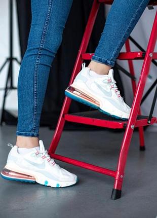 Кросівки жіночі nike air max 270 react,великий розмір