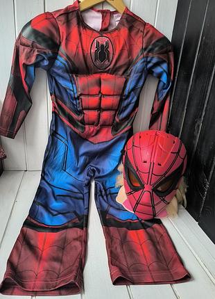 Карнавальний костюм спайдермен людина павук spiderman супермен супергерої