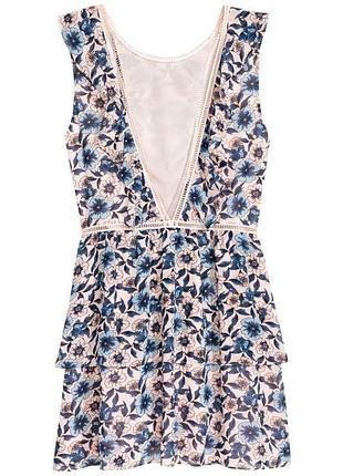 Ярусное платье h&amp;m 4