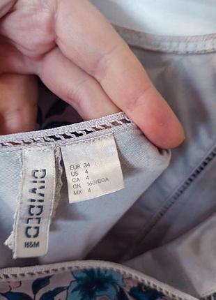 Ярусное платье h&amp;m 7