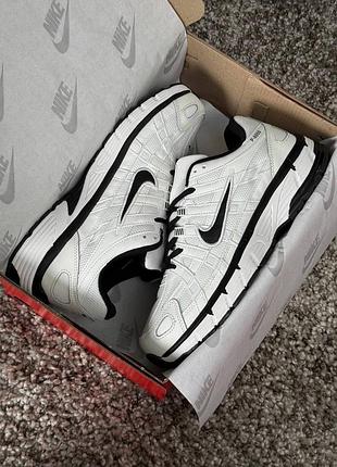 Nike p-6000 m white black 8