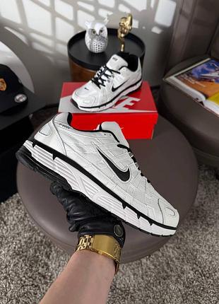 Nike p-6000 m white black 9