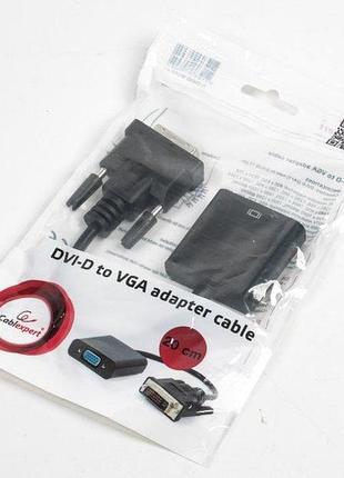 Видеоадаптер cablexpert a-dvid-vgaf-01, dvi-d - vga 2