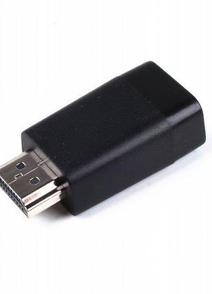 Перетворювач цифрового hdmi сигналу в vga відео cablexpert a-hdmi-vga-001