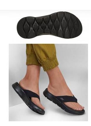 Шльопанці в'єтнамки skechers go walk flex sandal splendor р. 39 устілка 26 см