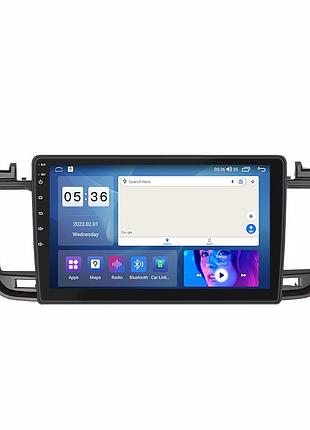 Штатна магнітола lesko для peugeot 508 i рестайлінг 2014-2018 екран 9" 2/32gb carplay 4g wi-fi gps prime