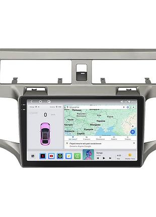 Штатна магнітола lesko для toyota avalon iii рестайлінг 2007-2010 екран 9" 4/64 qled carplay 4g wi-fi gps 360 prime
