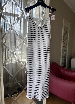 Сукня міді трендова polka dot zara