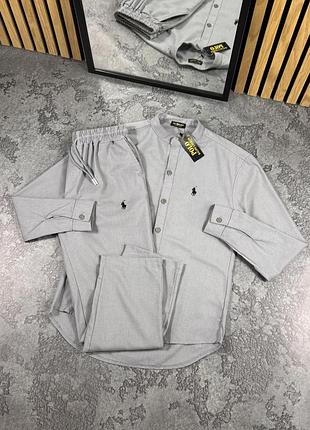 Костюм polo ralph loren сірий артикул: rl0002