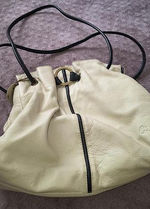 Шкіряна сумка gigi, натуральна шкіра (genuine leather)