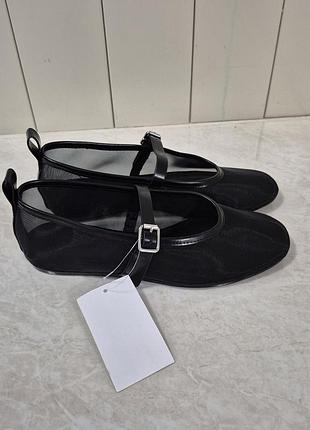 Туфлі балетки в сіточку h&m 35р