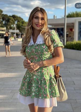 Сукня в квітковому принті fleur_de_lys_atelier