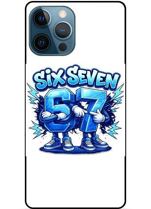 Силіконовий чохол six seven шість сім для xiaomi samsung motorola nokia iphone zte vivo oppo realme sixseven 15