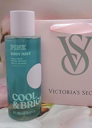 Парфюмированный мист для тела и волос cool &amp; bright pink victoria’s secret.
оригинал из сша