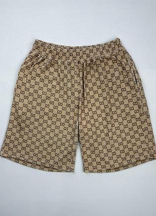 Шорты монограмм gucci