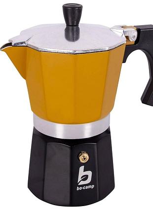 Кофеварка bo-camp hudson 6-cups yellow/black (2200522), жёлтый