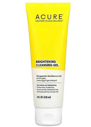 Пінка для вмивання acure brightening cleaning gel 118 ml