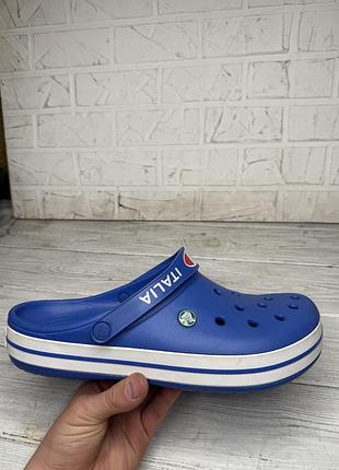 Мужские шлепки crocs кроксы m12  размер 45-46