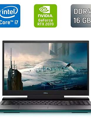 Ігровий ноутбук dell g7 7700 / 17.3" (1920x1080) ips / intel core i7-10750h (6 (12) ядер по 2.6 - 5.0 ghz) / 16 gb ddr4 / 512 gb