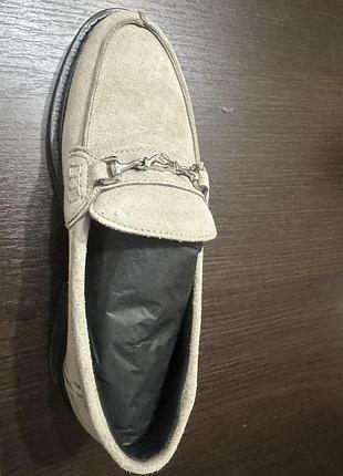 Чоловічі сірі лофери від filling pieces. абсолютно нові.