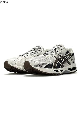 Стильні кросівки asics gel-nimbus 10.1 beige black brown