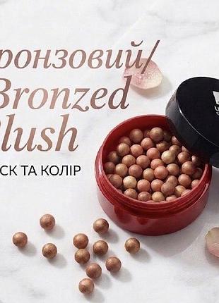 Рум'яна у кульках avon bronzed blush/ бронзовий, 28 г
