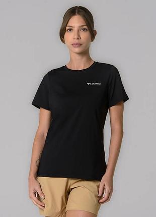 Чорна спортивна футболка columbia