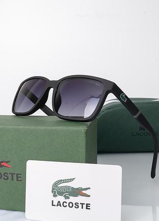 Сонцезахисні чоловічі окуляри lacoste з поляризацією (409)
