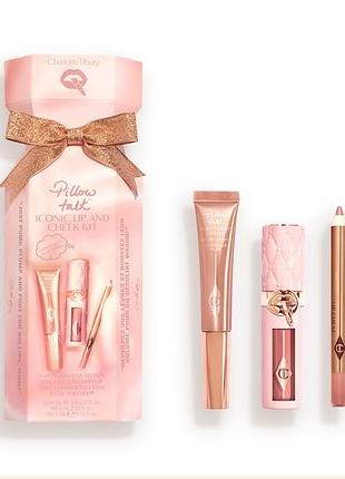 Pillow talk iconic lip and cheek kit від charlotte tilbury
