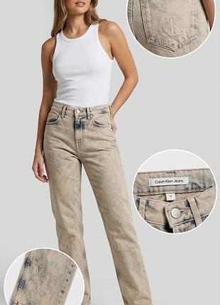 Джинси calvin klein jeans с эффектом потертості
