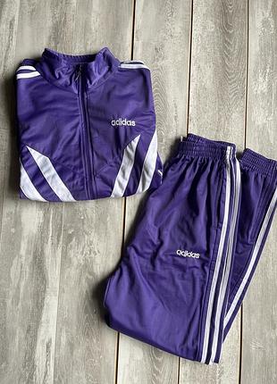 Вінтажний спортивний костюм adidas 90s ( flag tag)