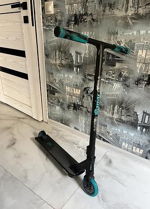 Трюковой самокат movino maniac v2 (blue)