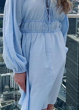 Сукня блакитна h&m 3