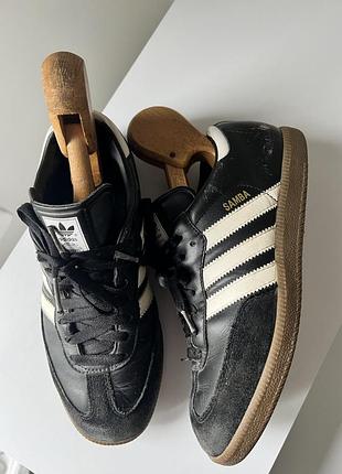 Шкіряні кросівки кеди adidas originals ретро 2011 року