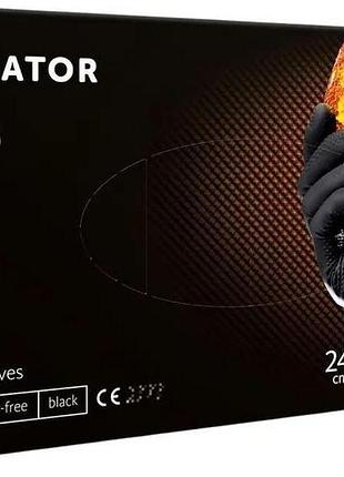 Рукавиці нітрилові mercator gogrip з рельєфною поверхнею l 50 шт