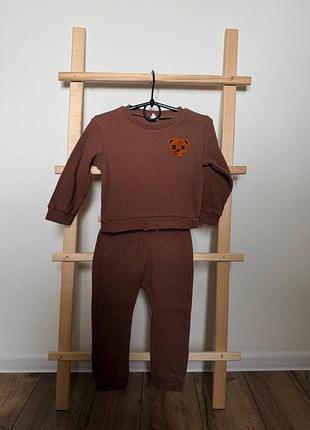 Костюмчик у рубчик на малючка 1,5/2 роски