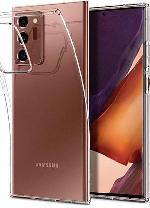 Tpu чехол epic transparent 1,5mm для samsung galaxy note 20 ultra