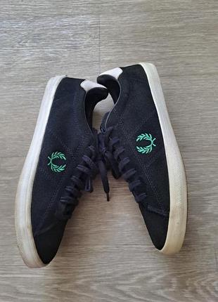 Замшевые оригинальные кроссовки fred perry размер 36 унисекс