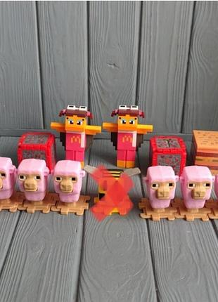 Фигурка майнкрафт minecraft с mcdonald's