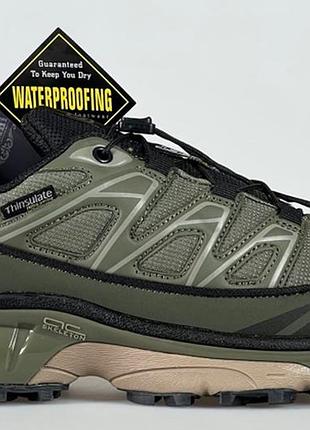 Мужские кроссовки sen.dini skelleton waterproof термофлис хаки-беж до -21 41