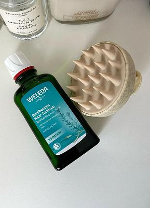 🌿 тонік-стимулятор weleda revitalising hair tonic проти випадіння волосся з екстрактом розмарину, 100 мл